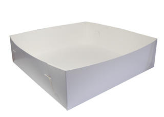 Tårtkartong Vit 350x350x120mm