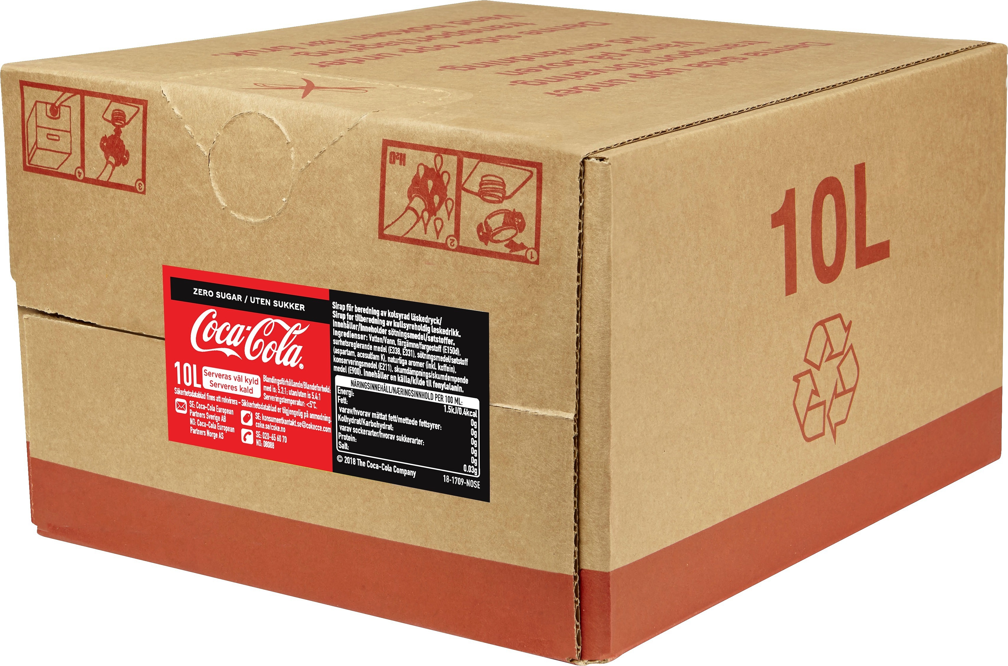 Coca-Cola Zero Bag in Box