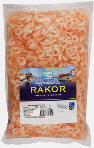 Handskalade Räkor i Lake i Påse MSC