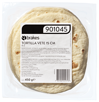 Tortillabröd 15 cm