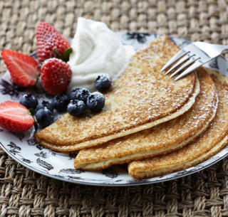 Tunnpannkaka enkelvikt osötad dubbelgräddad EKO