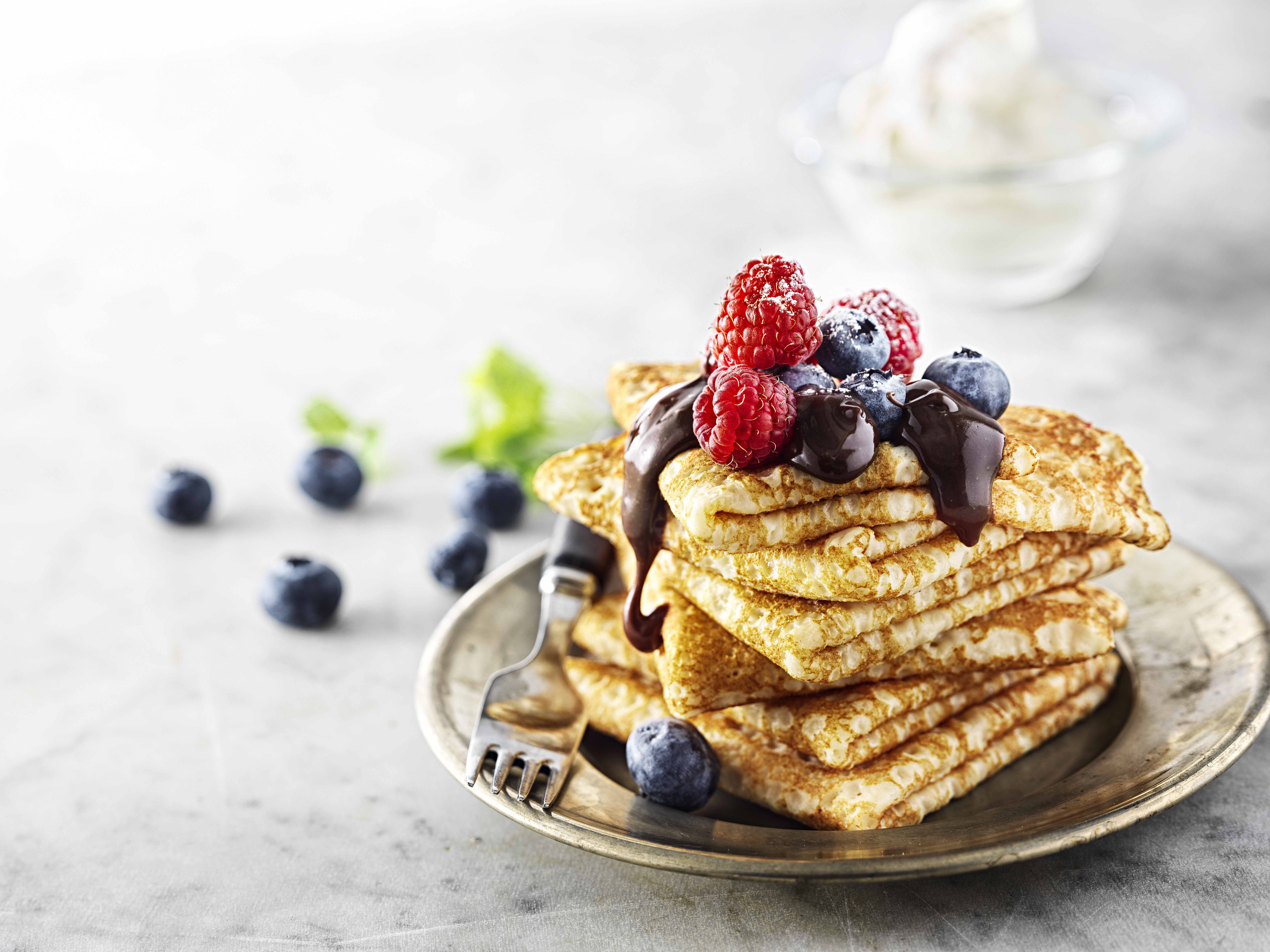 Tunnpannkaka dubbelvikt osötad EKO