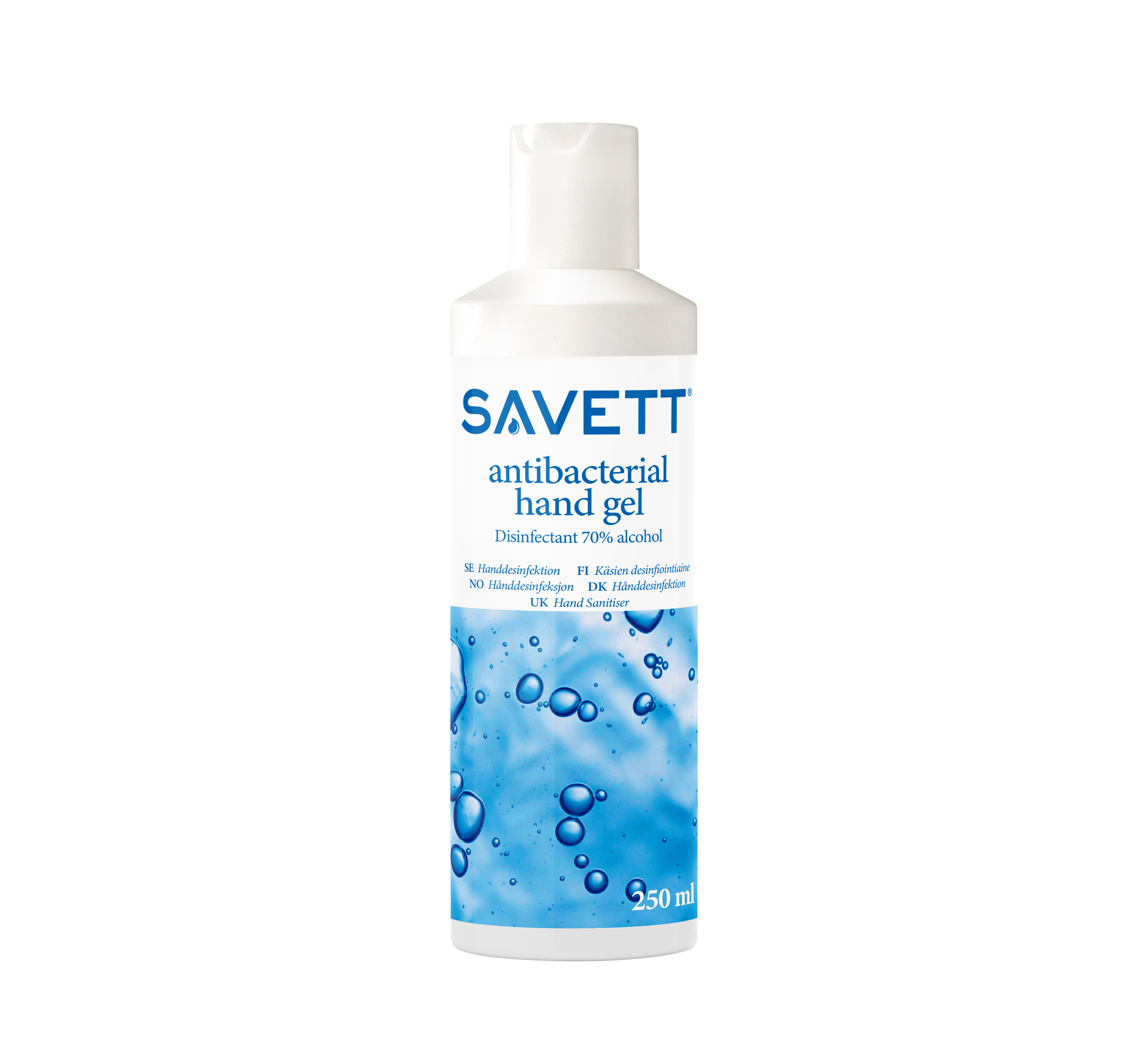 Antibakteriell handgel Savett 250ml