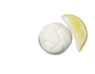 Citronsorbet
