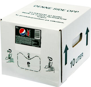 Pepsi Max Bag in Box