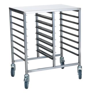 Kantinvagn rostfri 2x8 1/1