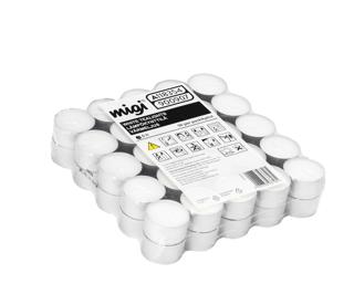 Värmeljus Vegetabiliskt fett 39mm Vit