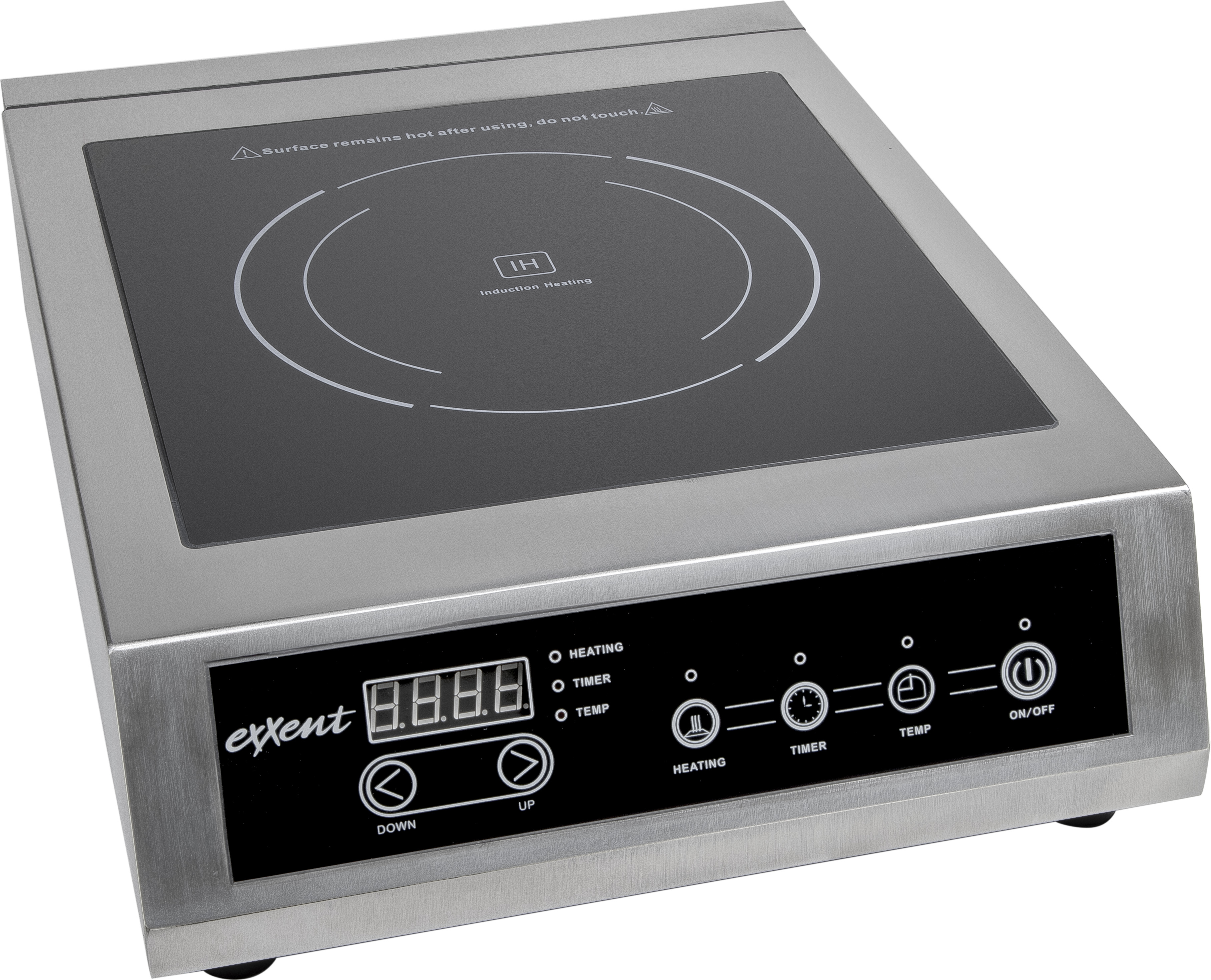 Induktionshäll 1 zon Värmeyta