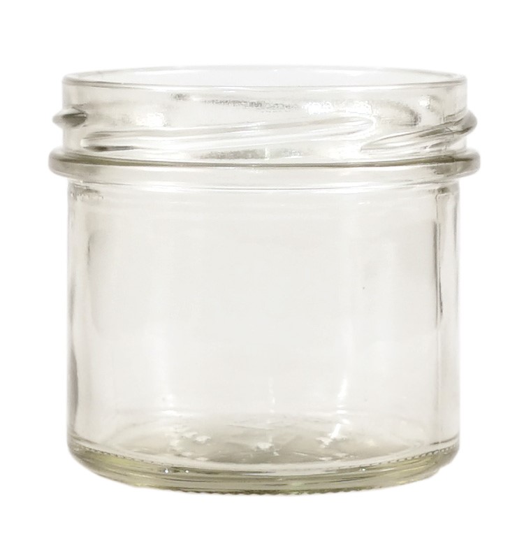 Glasburk rak 125ml Ø6,6cm h3,6cm