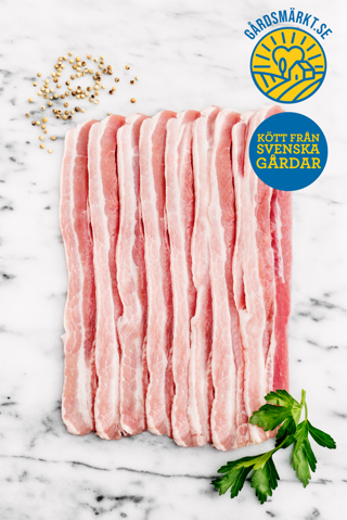 Sidfläsk Rimmat Skivat Gårdsmärkt SE