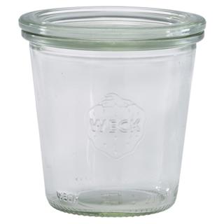 Glasburk med lock 29cl Ø8cm h9cm