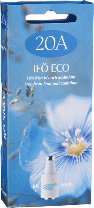 D-säkring Eco gG DII 20A