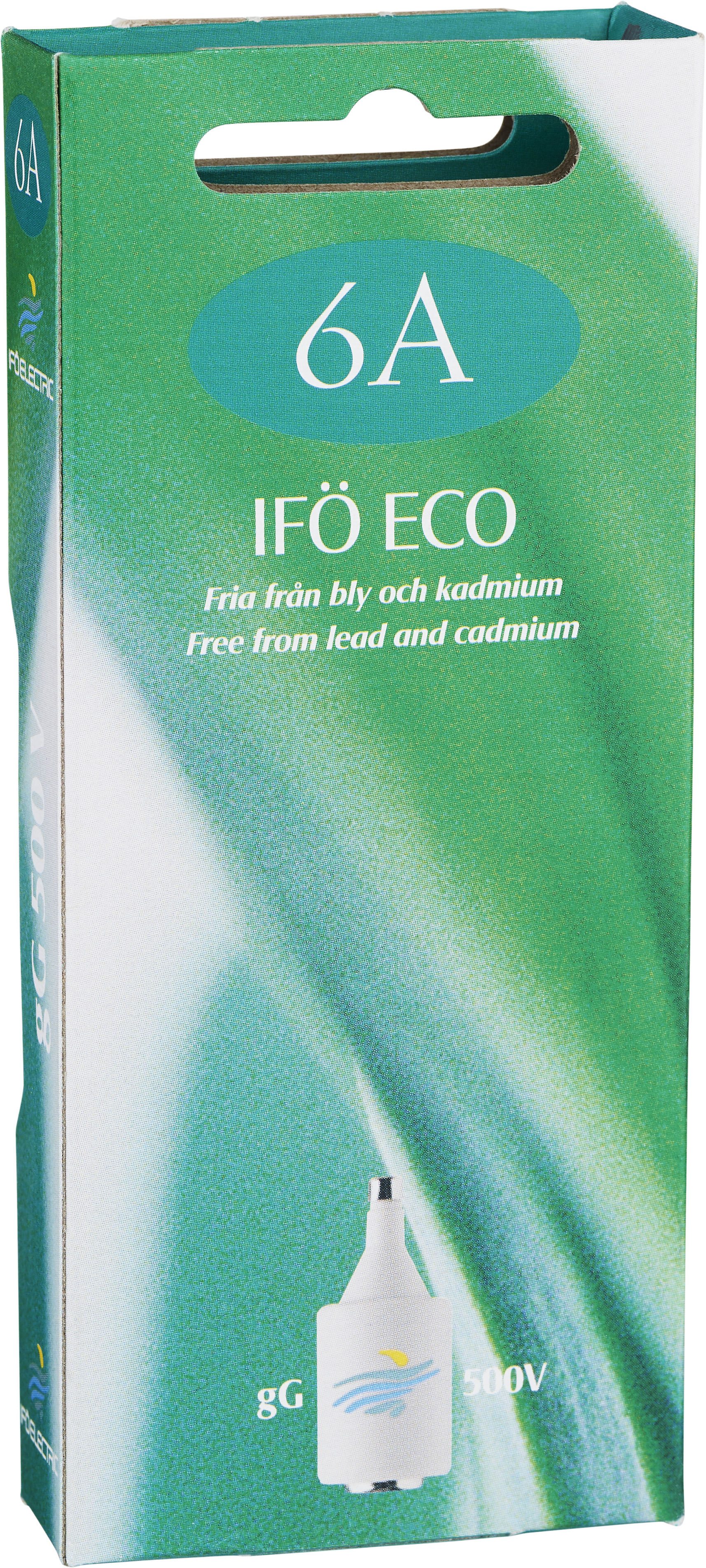 D-säkring Eco gG DII 6A