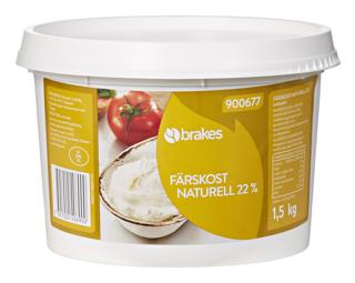 Färskost Naturell 22% Laktosfri