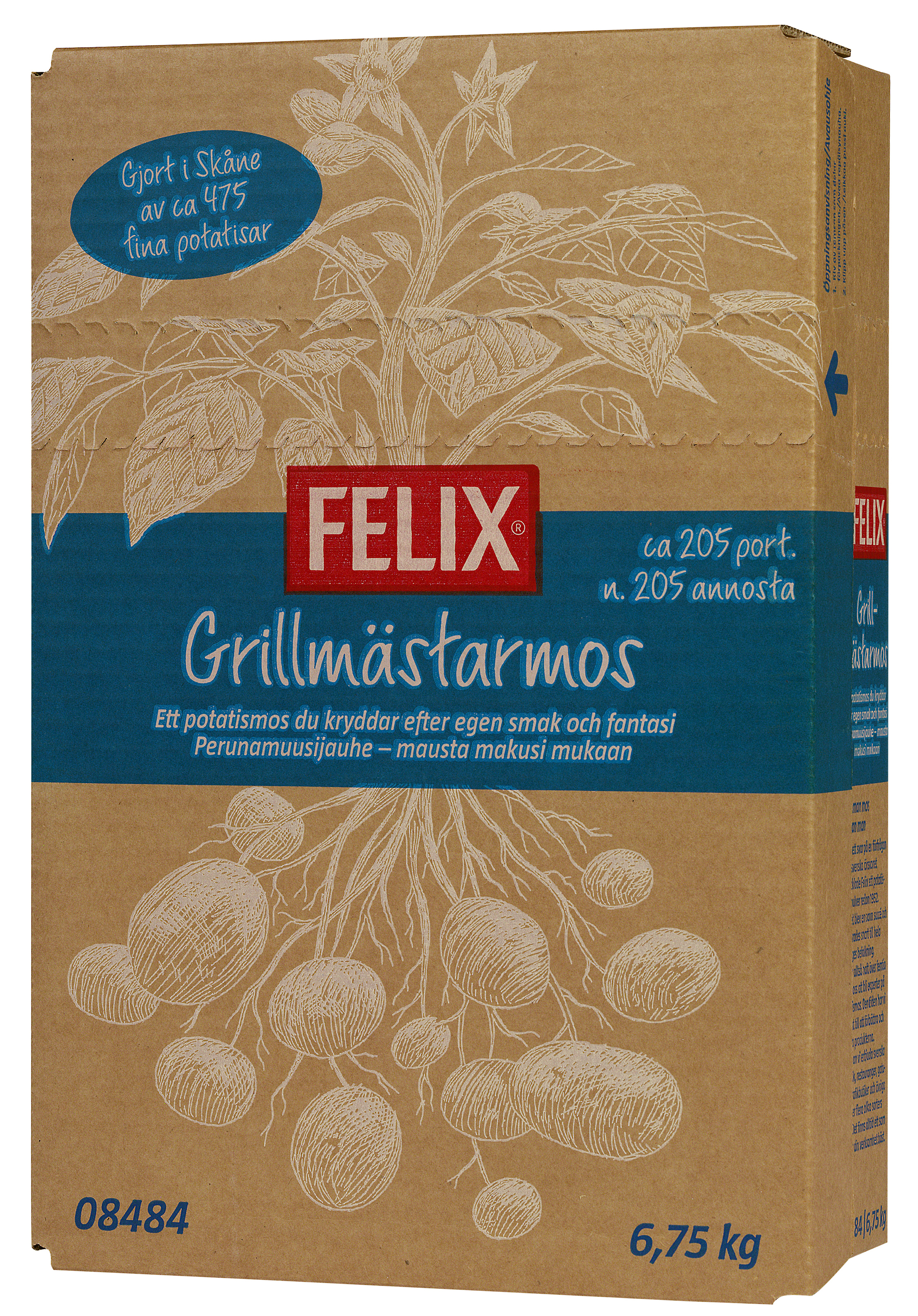 Grillmästarmos Pulver