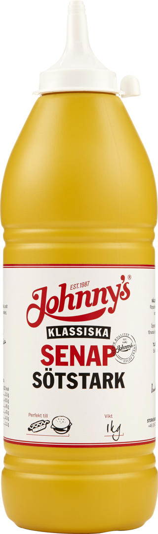 Senap Sötstark Pipflaska