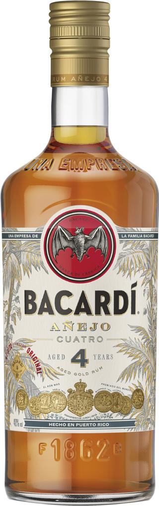 Bacardi Añejo Cuatro