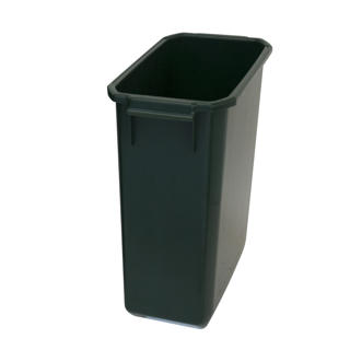 Tunna utan lock plast grön 28x55,5x58cm 60L