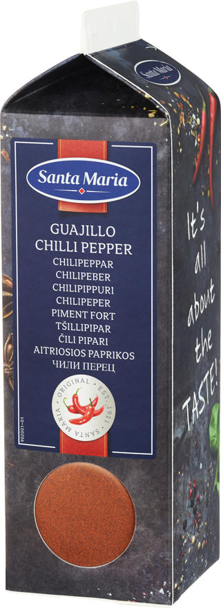 Chilipeppar Guajillo