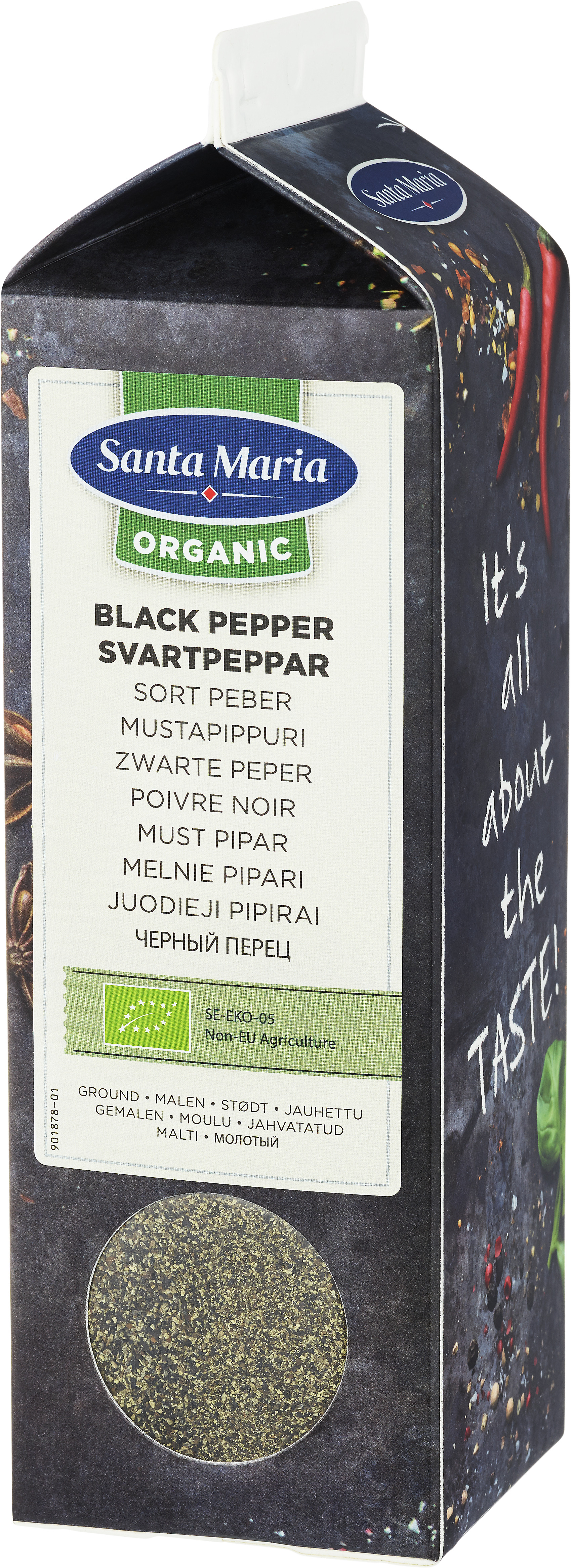 Svartpeppar Malen EKO