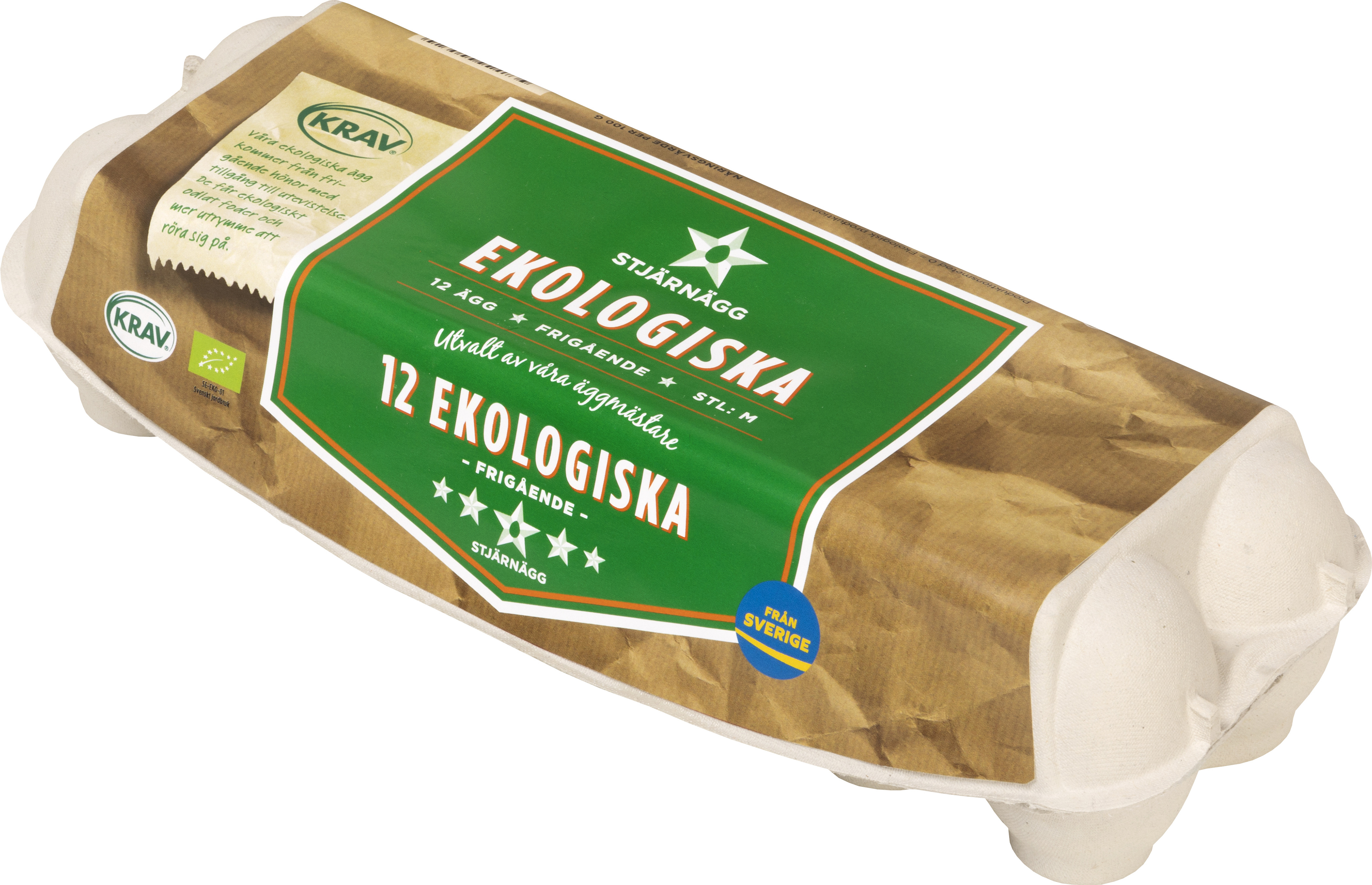 Ägg 12-Pack M/L KRAV