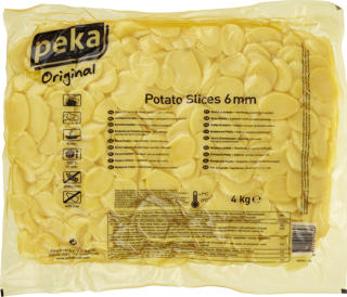 Potatis Standard Skivad Förkokt