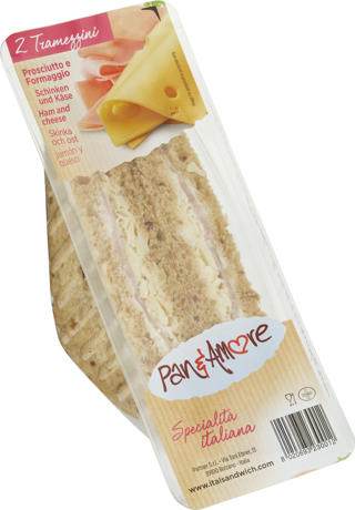 Trekantmacka Ost & Skinka