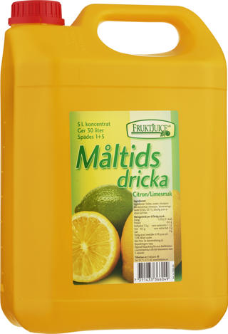 Måltidsdryck Citron Lime 1+5