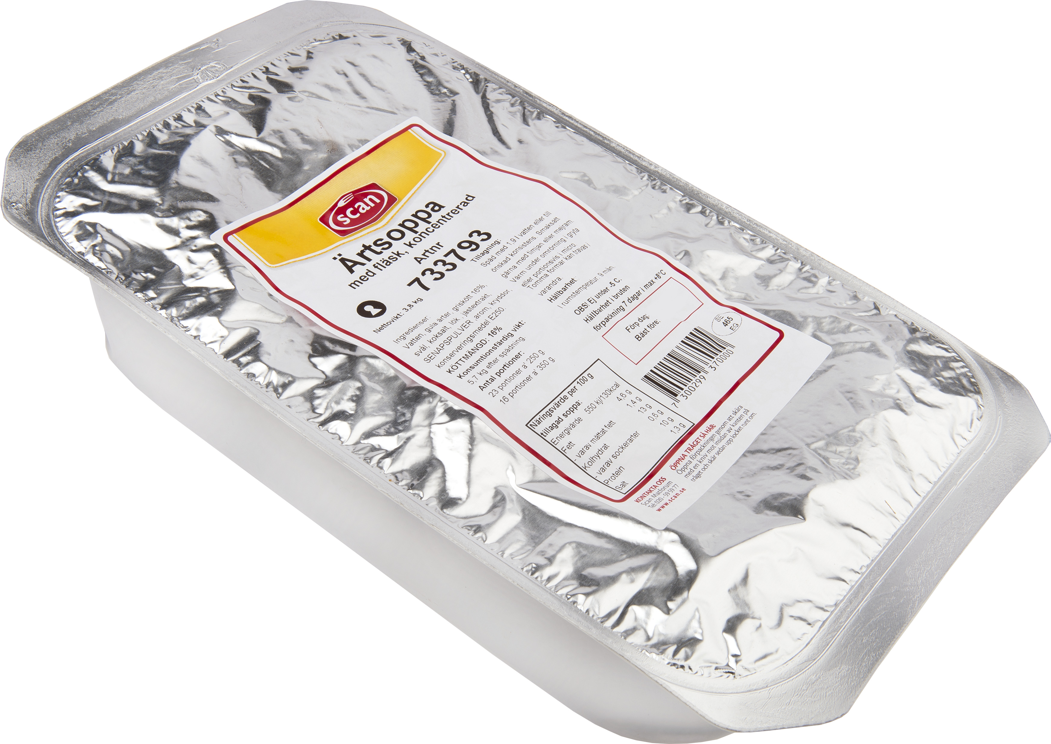 Ärtsoppa med Fläsk