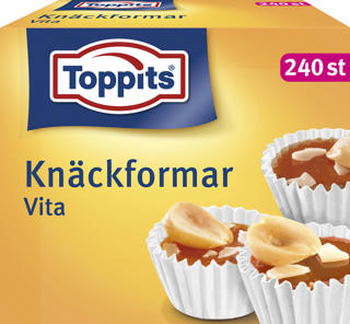 Knäckform Fettbeständigt papper Vit 18mm