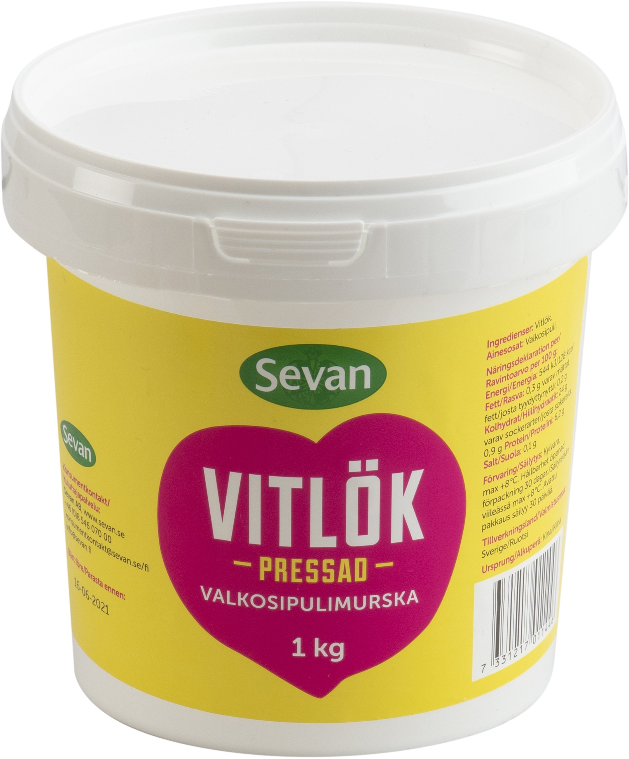 Vitlök Pressad