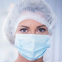 Munskydd 3-lager Typ IIR Blå