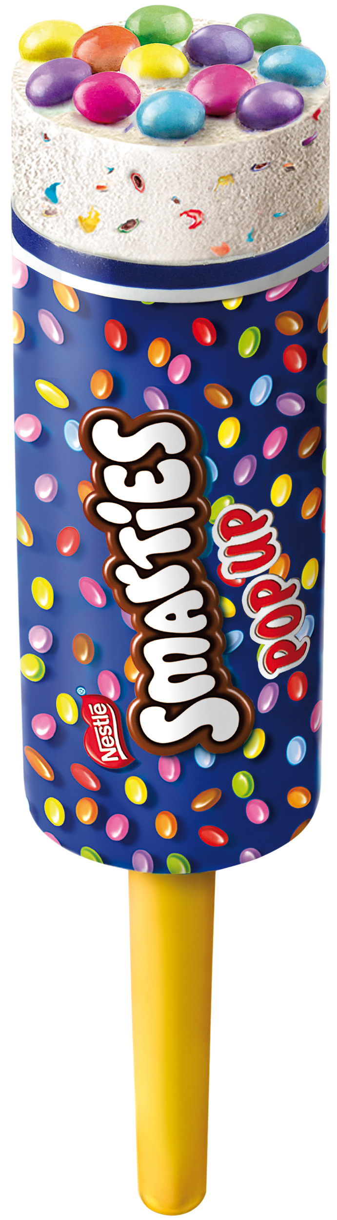 Glasspinne Smarties Pop Up