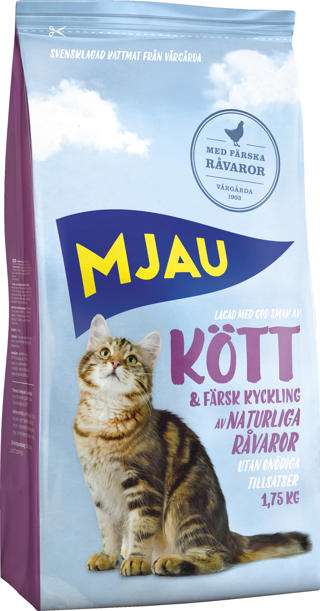 Kattmat Torrfoder Köttsmak