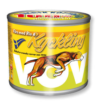 Hundmat Våtfoder Kyckling & Ris