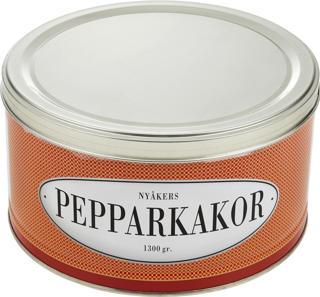 Pepparkakor i Plåtburk