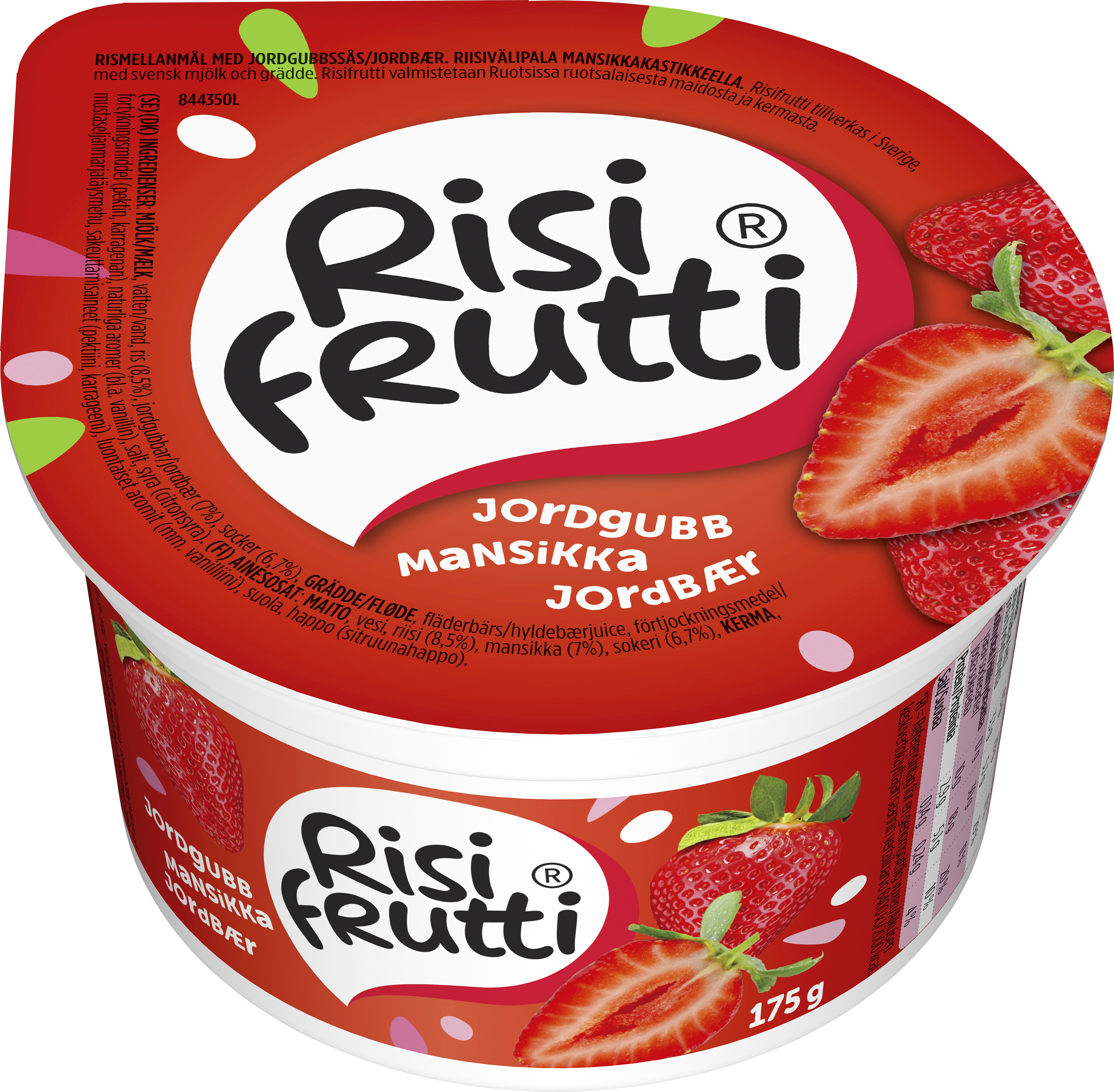 Risifrutti Jordgubb