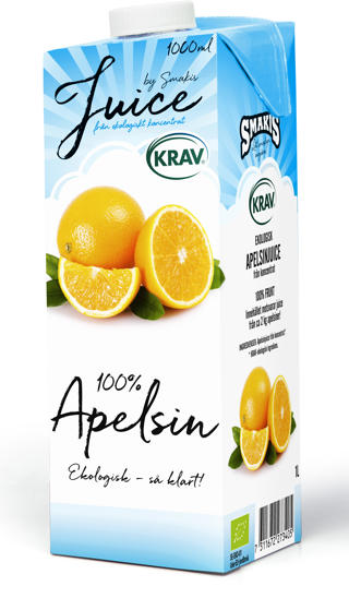 Smakis Apelsinjuice EKO KRAV