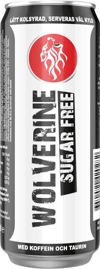 Wolverine Energidryck Sockerfri BRK