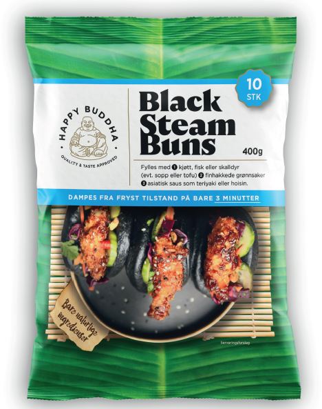Bao Black Steam Bun 40g