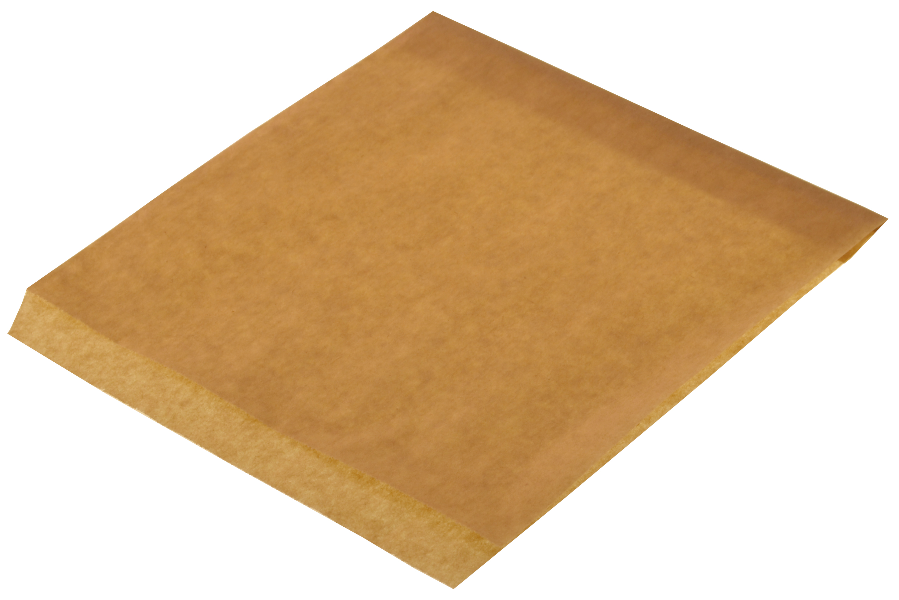 Hamburgerficka PE 13x14cm brun