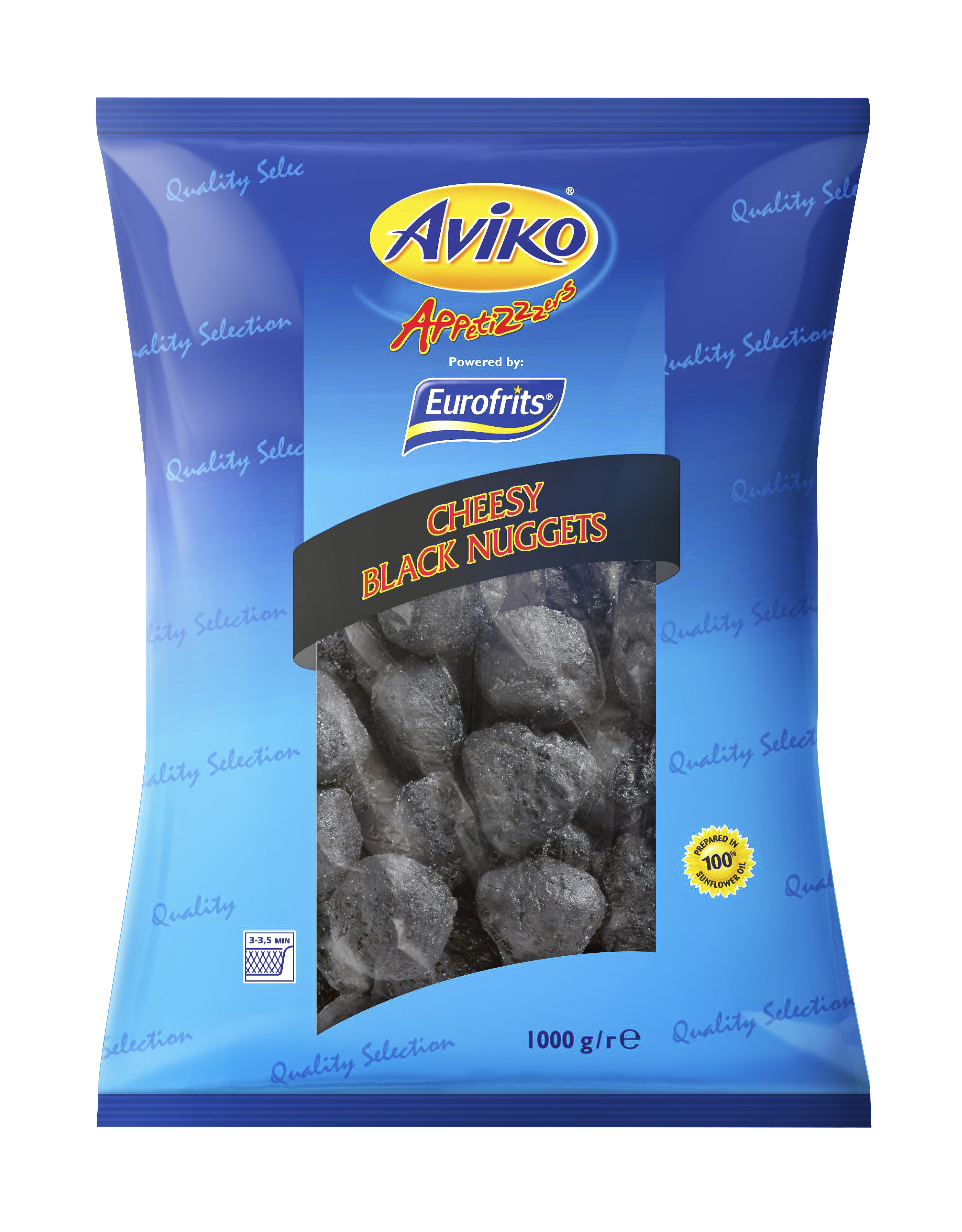 Cheesy Black Nuggets