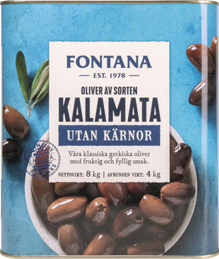 Oliver Kalamata utan Kärna