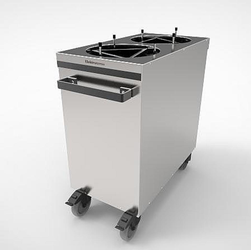 Tallriksdispenser utan värme 2x55 tallrikar
Ø15-28cm