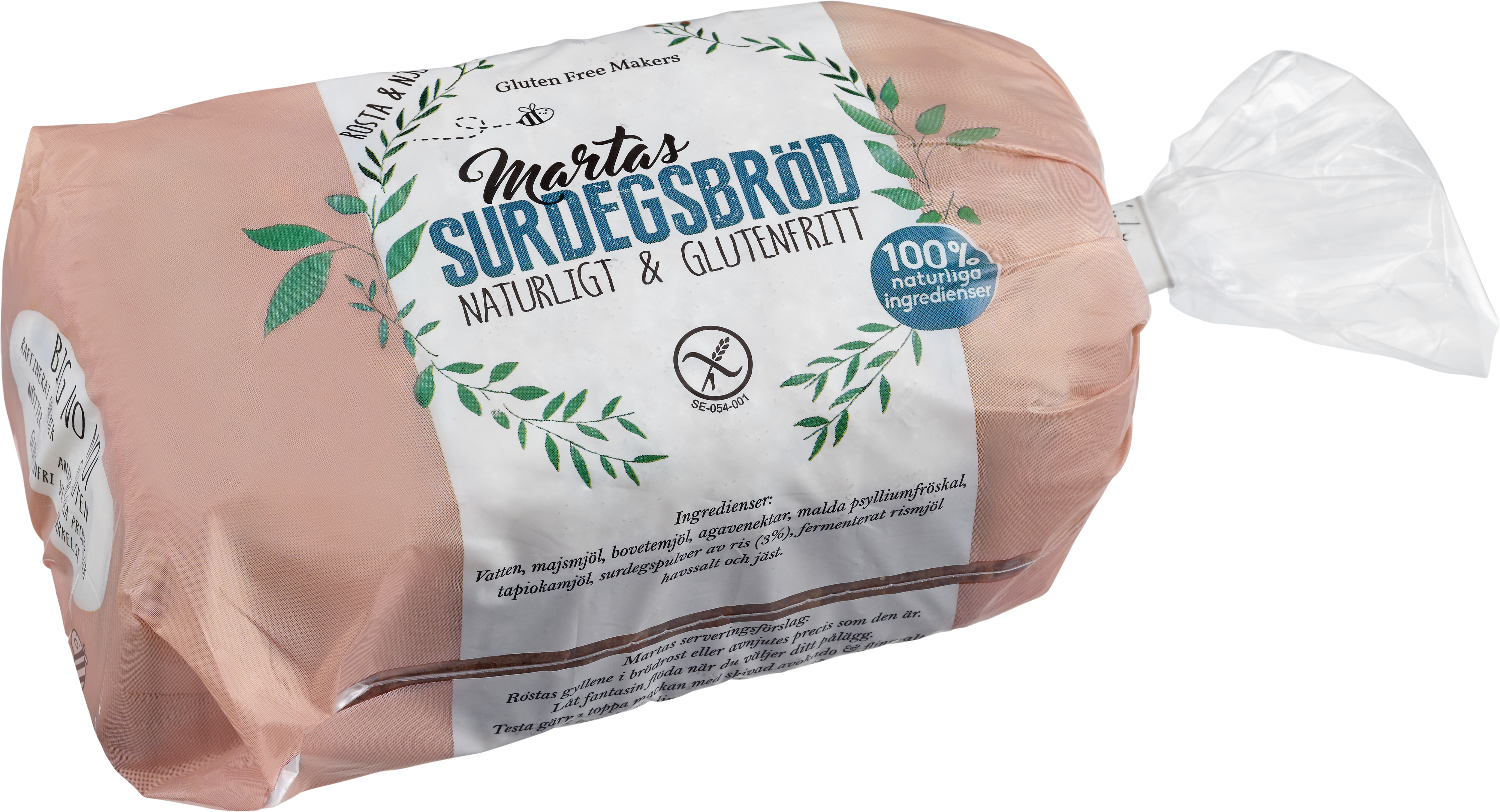 Surdegsbröd Skivad Glutenfri