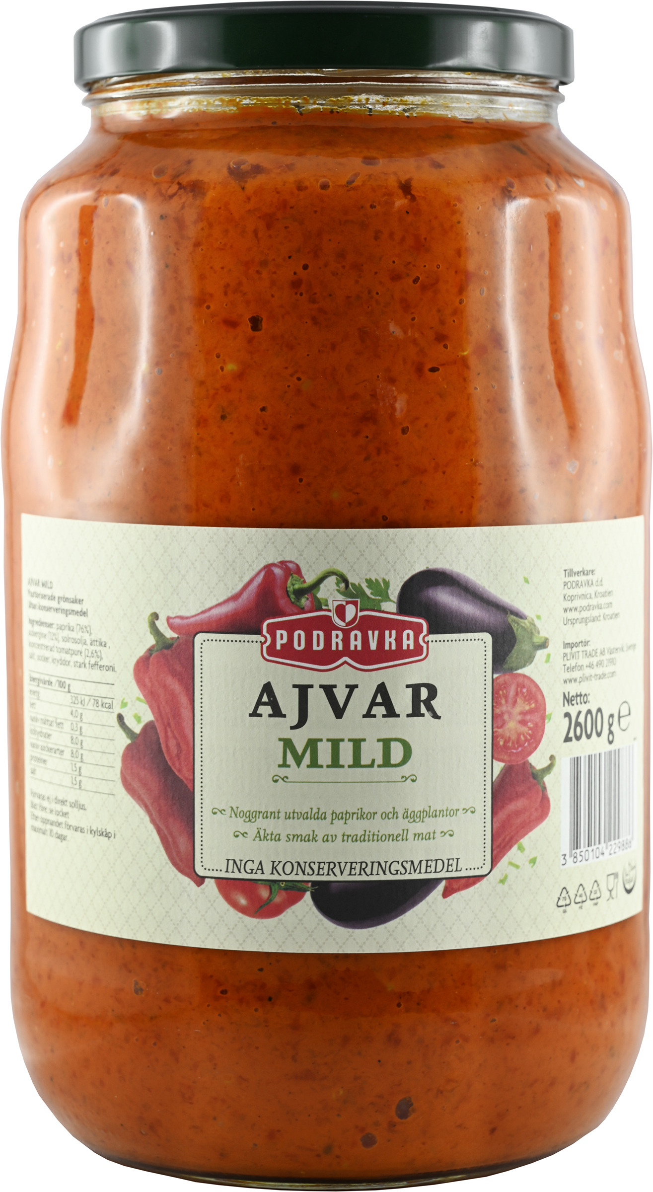 Ajvar Relish Mild