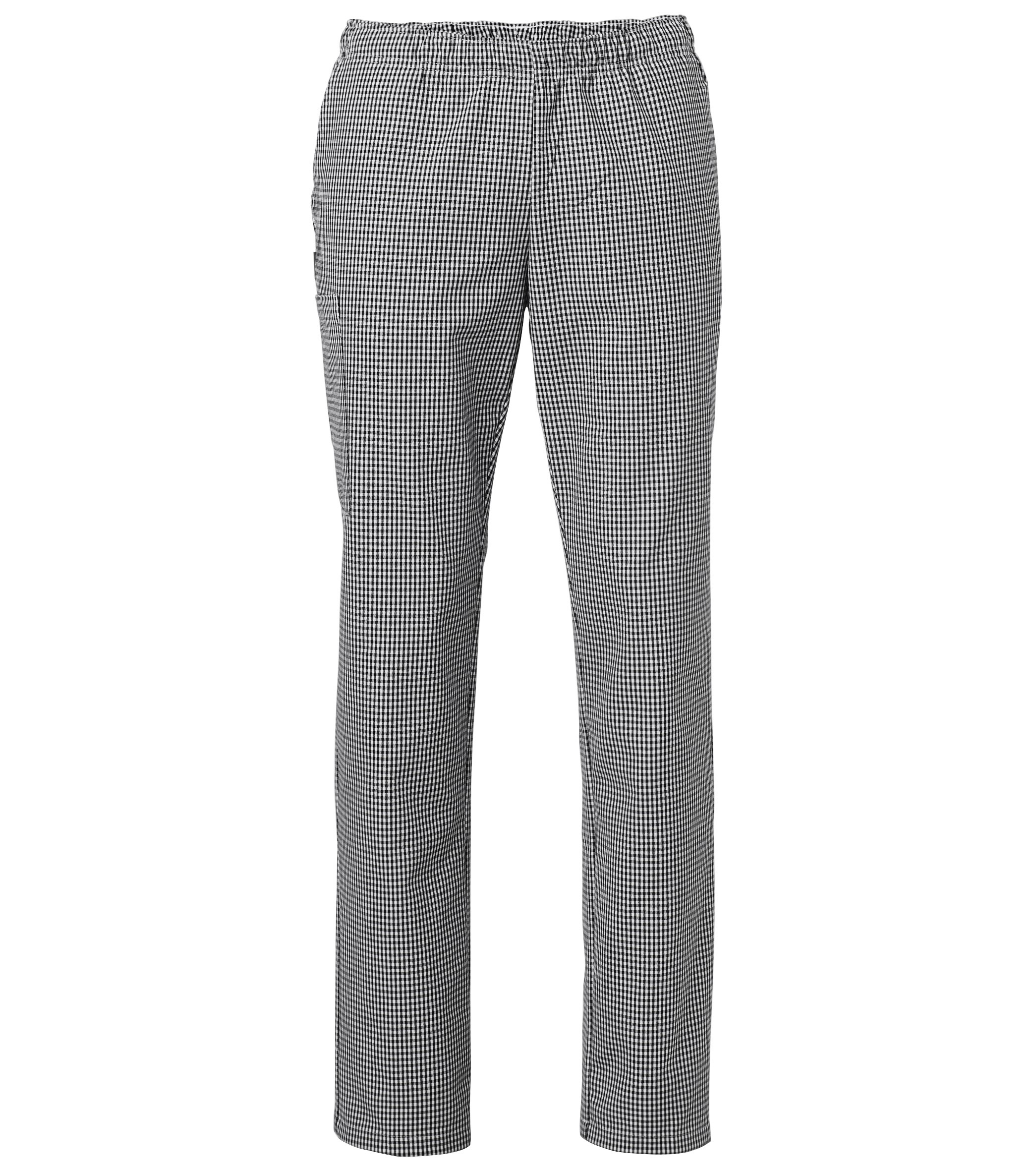 Byxa unisex med resår pepita M