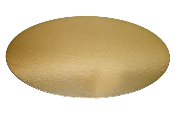 Tårtbricka Guld/Silver Kartong 280mm