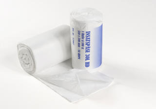 Avfallspåse 30 Liter Vit HD