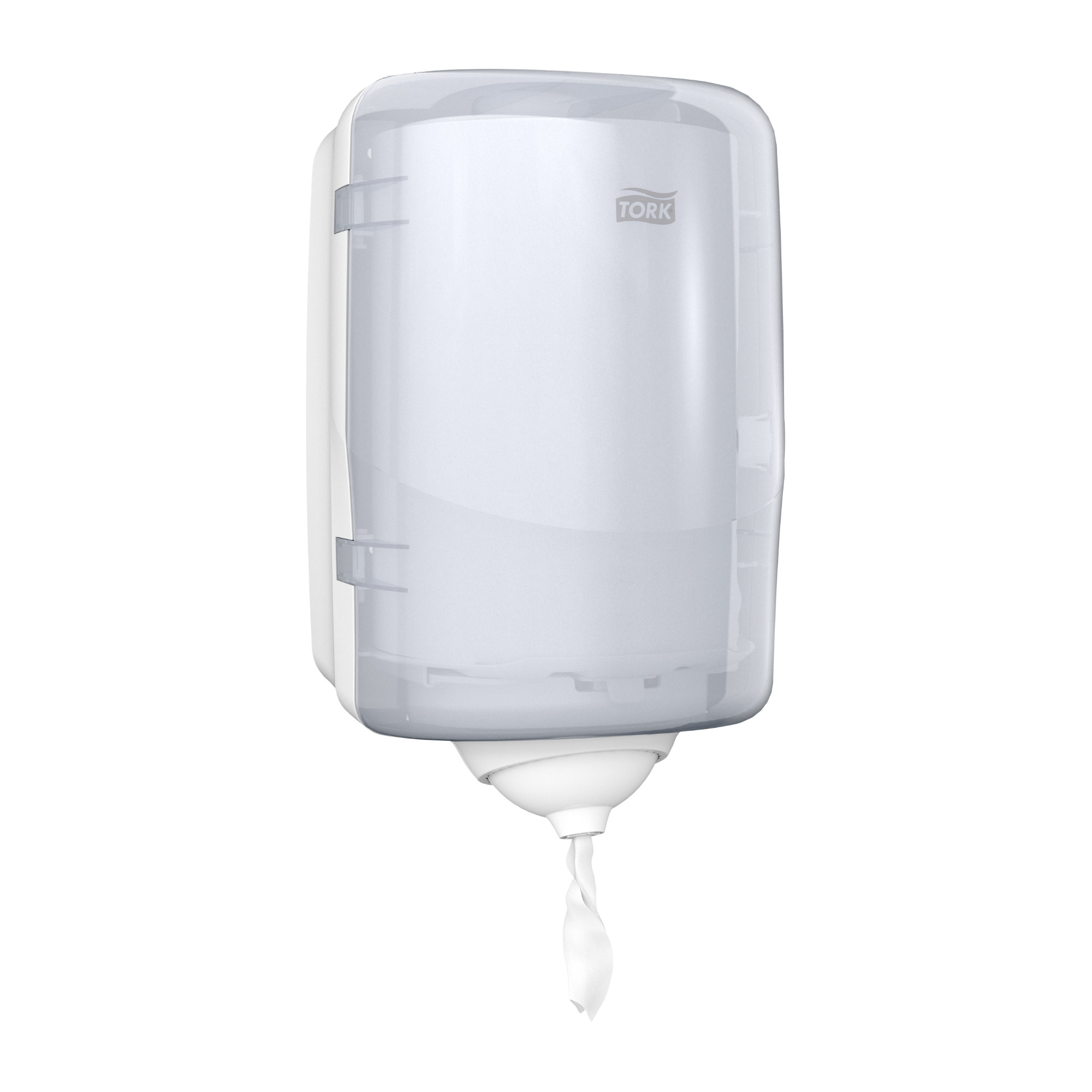 Dispenser M3 avtorkningspapper Reflex Mini
centrummatad 22,7x23,9x36cm vit